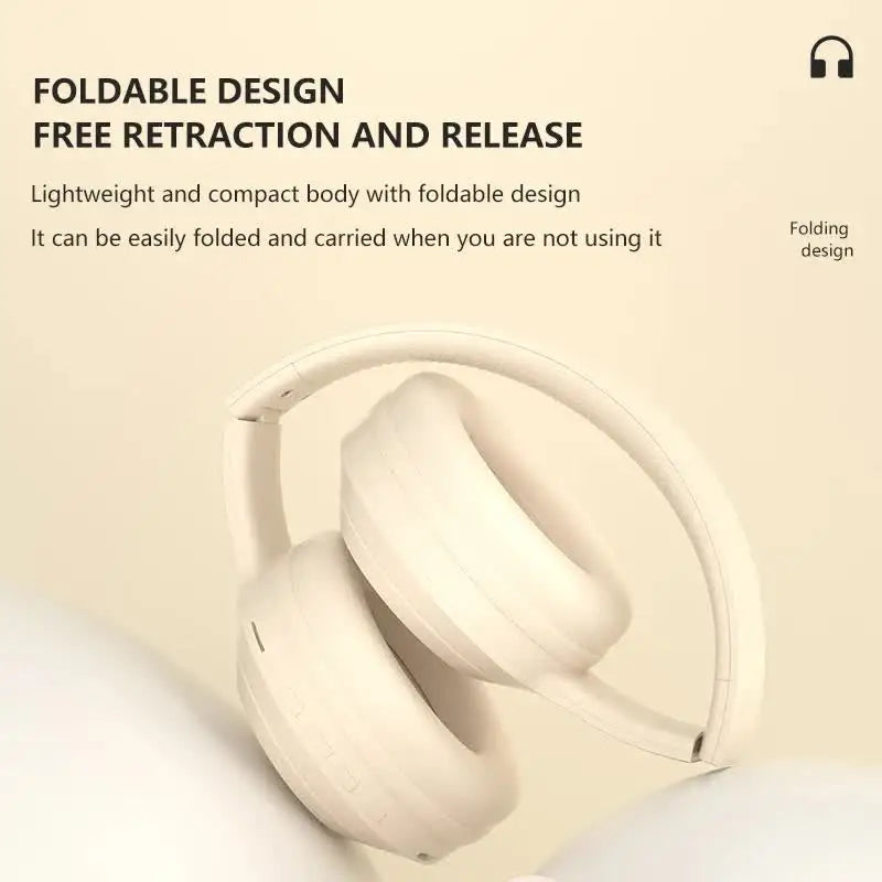 Audífonos Bluetooth con Cancelación Activa de Ruido – 12-15h de Batería