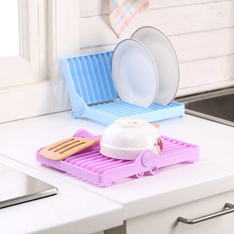 Escurridor Plegable de Platos y Tazas – Organizador de Cocina Plegable