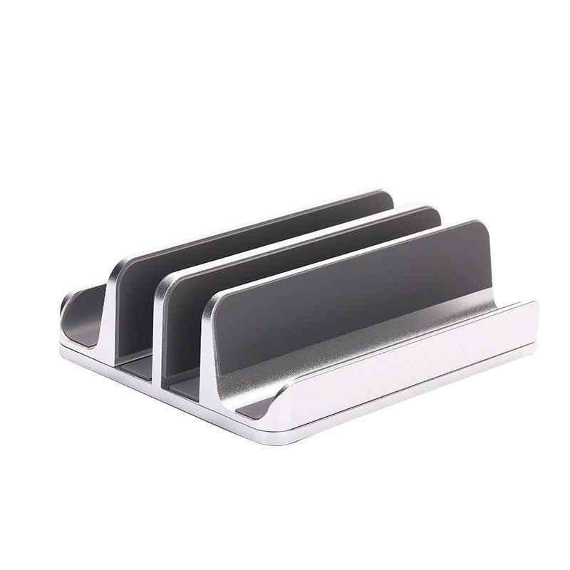 Soporte Vertical para Laptop – Organizador de Escritorio de Aluminio