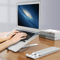 Soporte Plegable Portátil para Laptop – Altura Ajustable con Diseño Ventilado