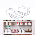 Organizador de Zapatos Plegable para Zapatero – Ahorra Espacio Sin Tornillos