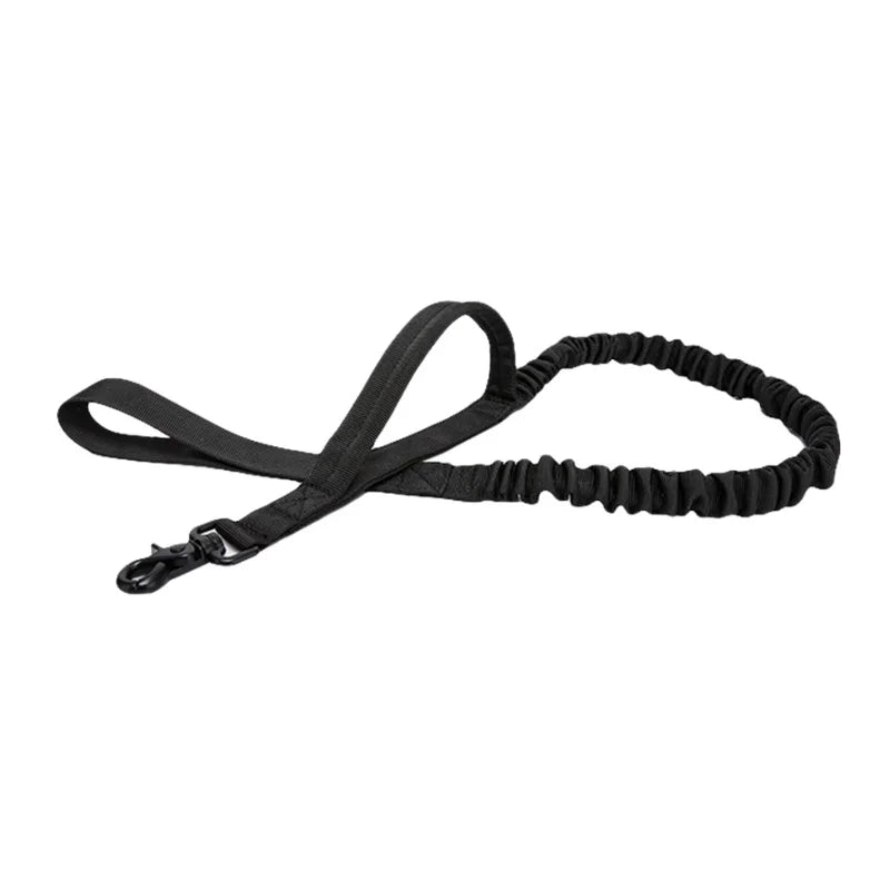 Correa Táctica para Perros – Nylon Militar con Hebilla de Zinc para Entrenamiento